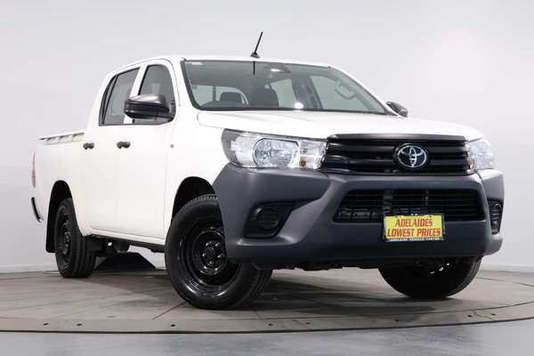 2021 Toyota Hilux Workmate TGN121R Rear Wheel Drive