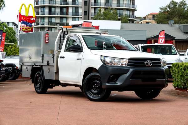 2017 Toyota Hilux Workmate TGN121R Rear Wheel Drive