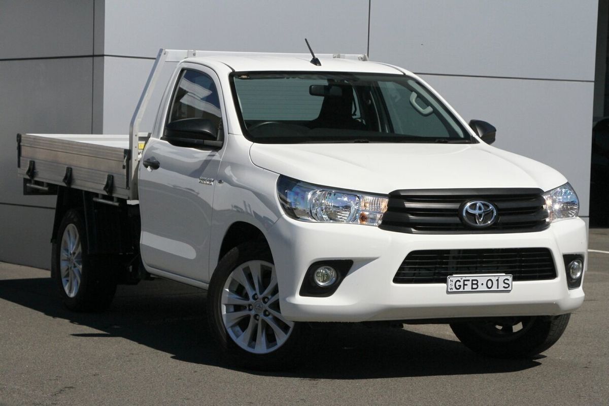 2019 Toyota Hilux Workmate TGN121R Rear Wheel Drive