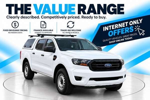 2021 Ford Ranger XL Hi-Rider PX MkIII Rear Wheel Drive 2.2L