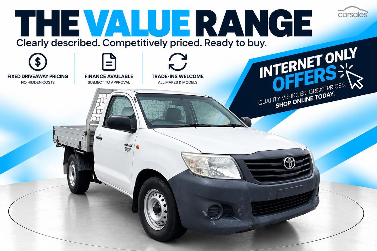 2015 Toyota Hilux Workmate TGN16R Rear Wheel Drive