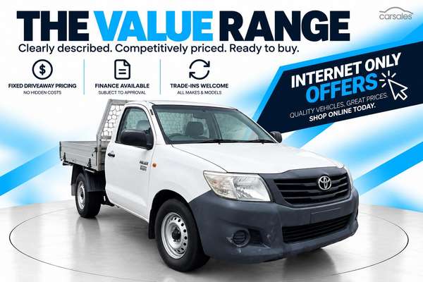 2015 Toyota Hilux Workmate TGN16R Rear Wheel Drive