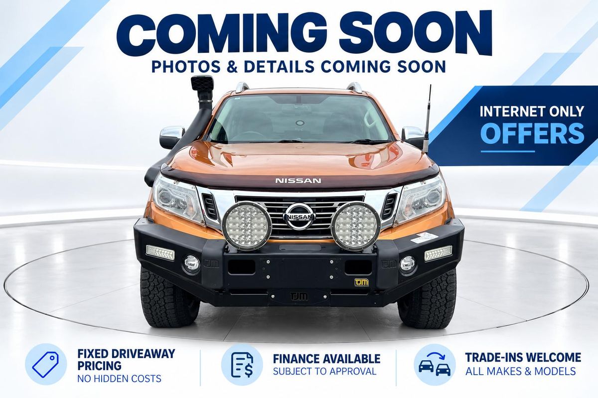 2017 Nissan Navara ST-X D23 Series 2 4X4