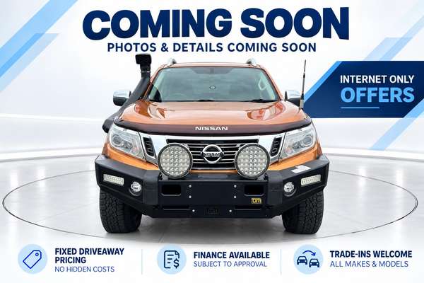 2017 Nissan Navara ST-X D23 Series 2 4X4