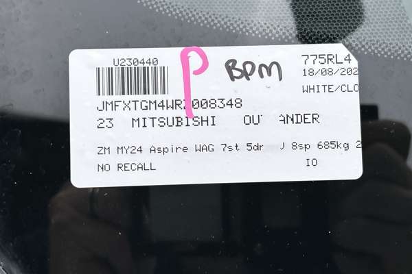 2023 Mitsubishi Outlander Aspire ZM thumb-23