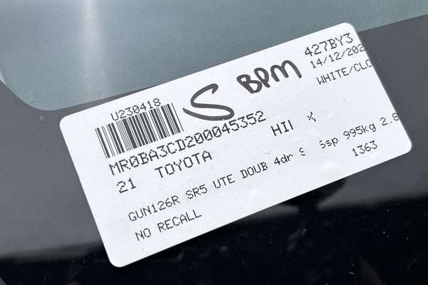 2021 Toyota Hilux SR5 GUN126R 4X4 thumb-23