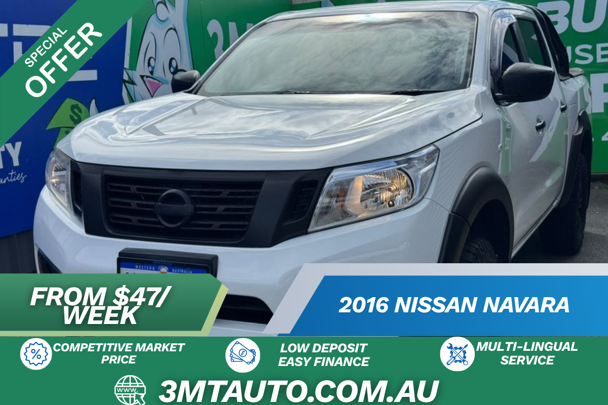2016 Nissan Navara RX D23 Rear Wheel Drive