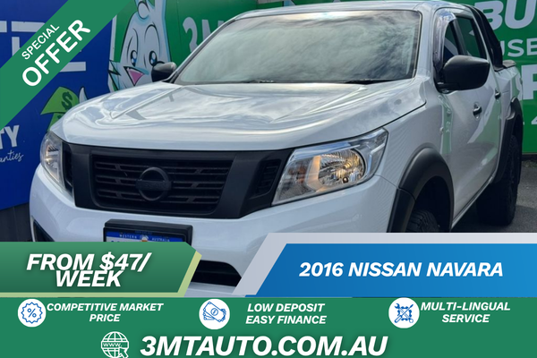 2016 Nissan Navara RX D23 Rear Wheel Drive