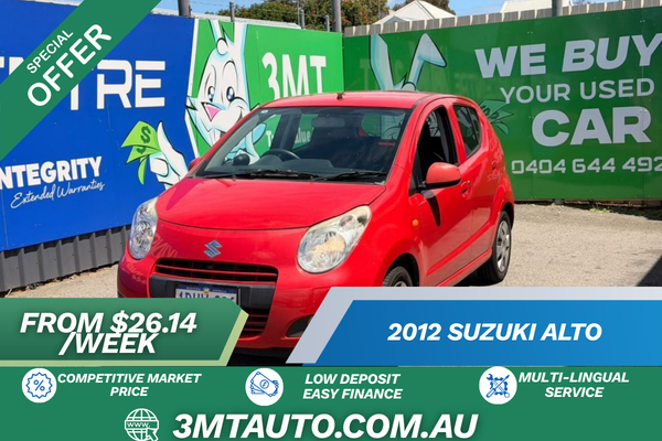 2012 Suzuki Alto GL GF