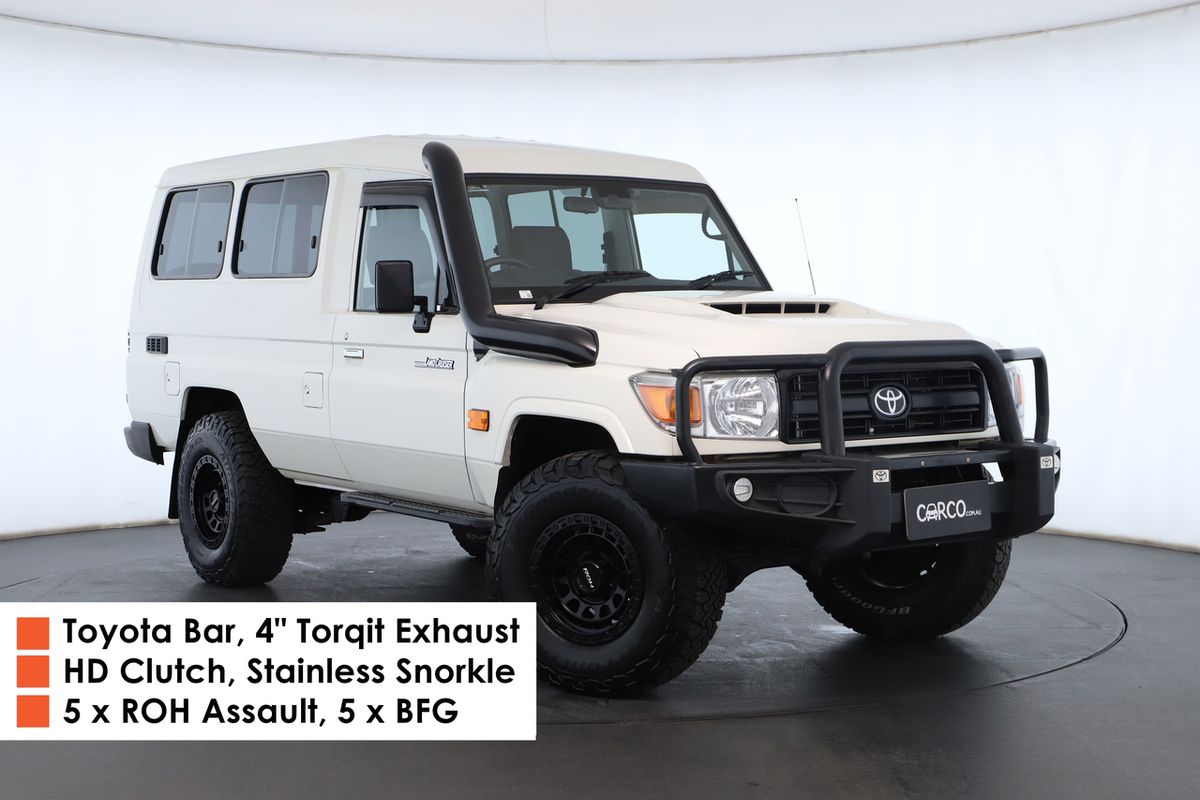 2023 Toyota Landcruiser Workmate Troopcarrier VDJ78R