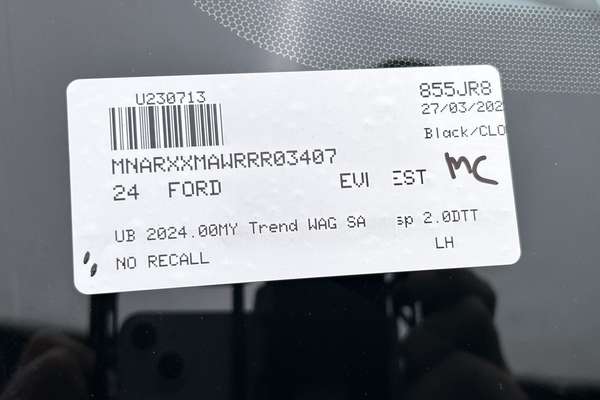 2024 Ford Everest Trend 2.0L thumb-23