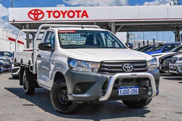 2018 Toyota Hilux Workmate TGN121R Rear Wheel Drive