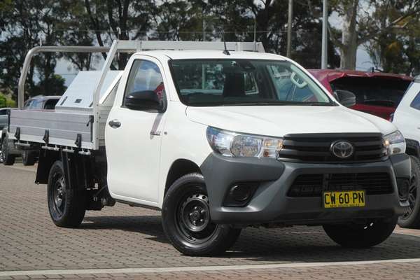 2019 Toyota Hilux Workmate TGN121R Rear Wheel Drive