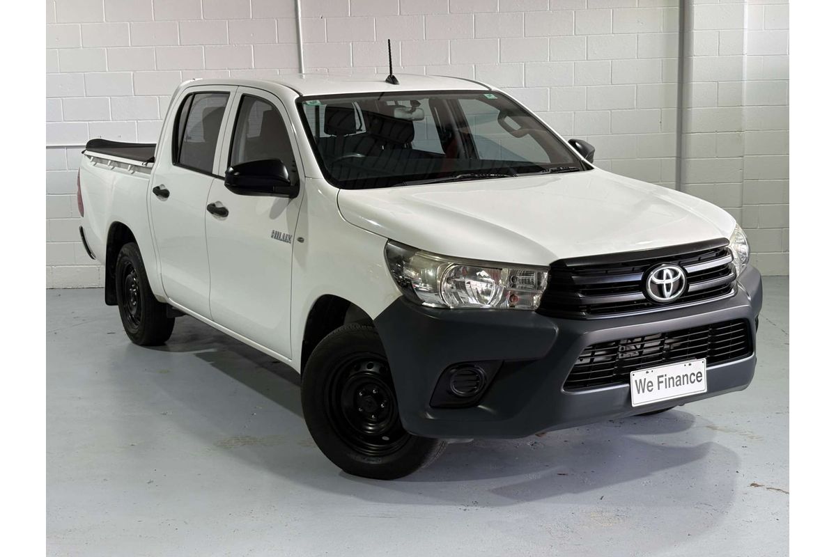 2017 Toyota Hilux Workmate GUN122R Rear Wheel Drive