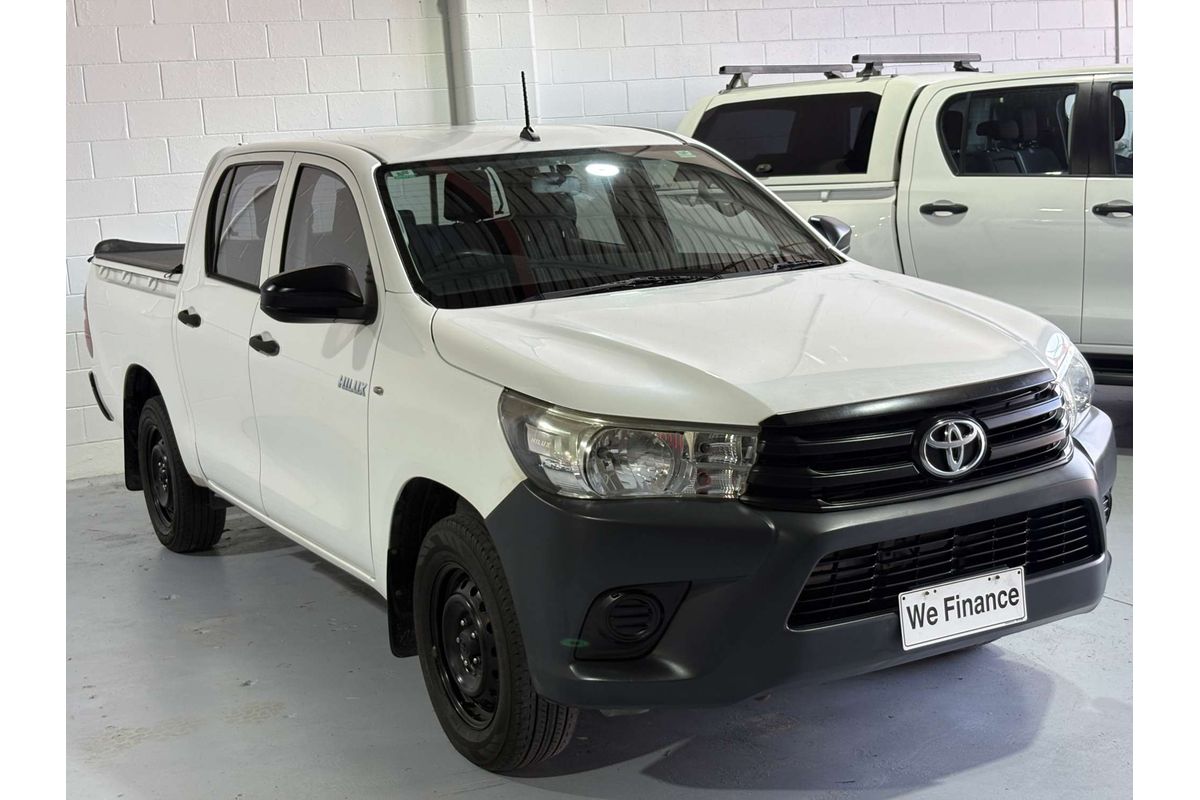 2017 Toyota Hilux Workmate GUN122R Rear Wheel Drive