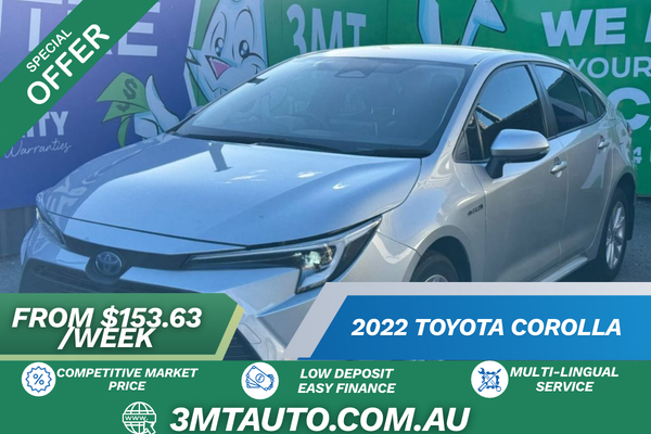2022 Toyota Corolla Ascent Sport Hybrid ZWE219R