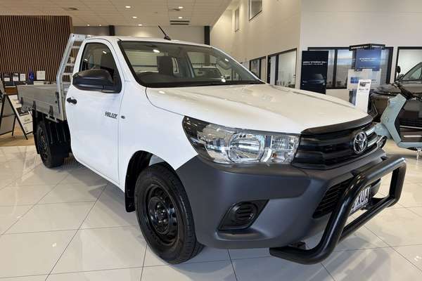 2018 Toyota Hilux Workmate TGN121R Rear Wheel Drive