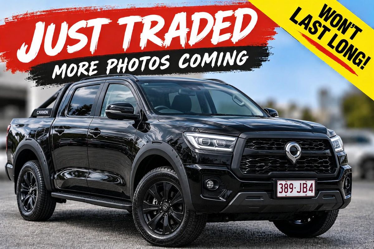 2023 GWM Ute Cannon Vanta NPW 4X4