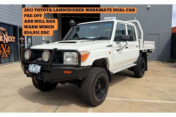 2013 Toyota Landcruiser Workmate VDJ79R 4X4
