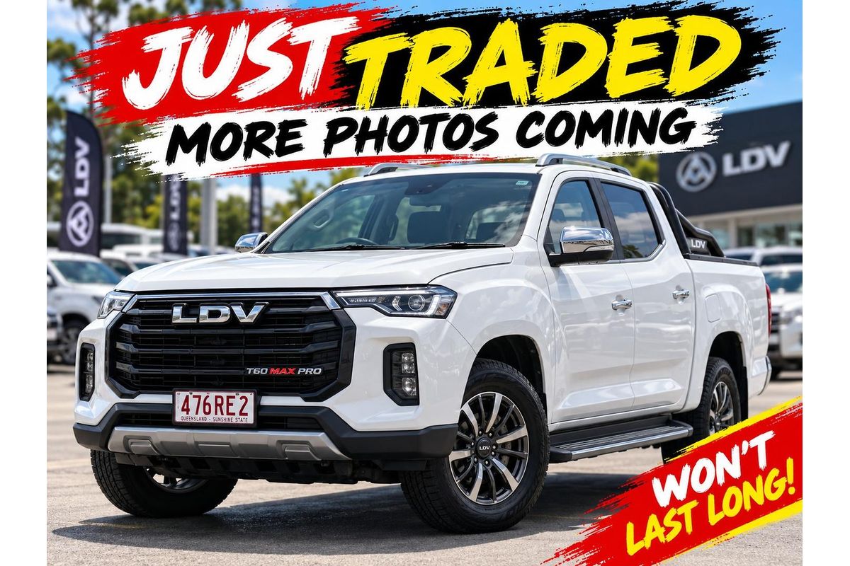 2022 LDV T60 Max PRO SK8C 4X4