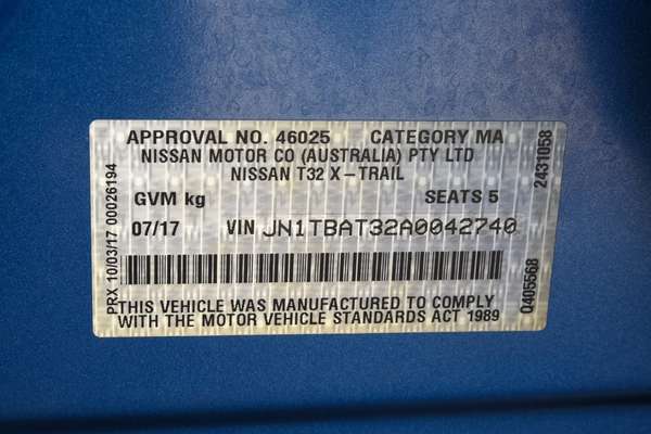 2017 Nissan X-TRAIL ST-L T32 Series II thumb-20
