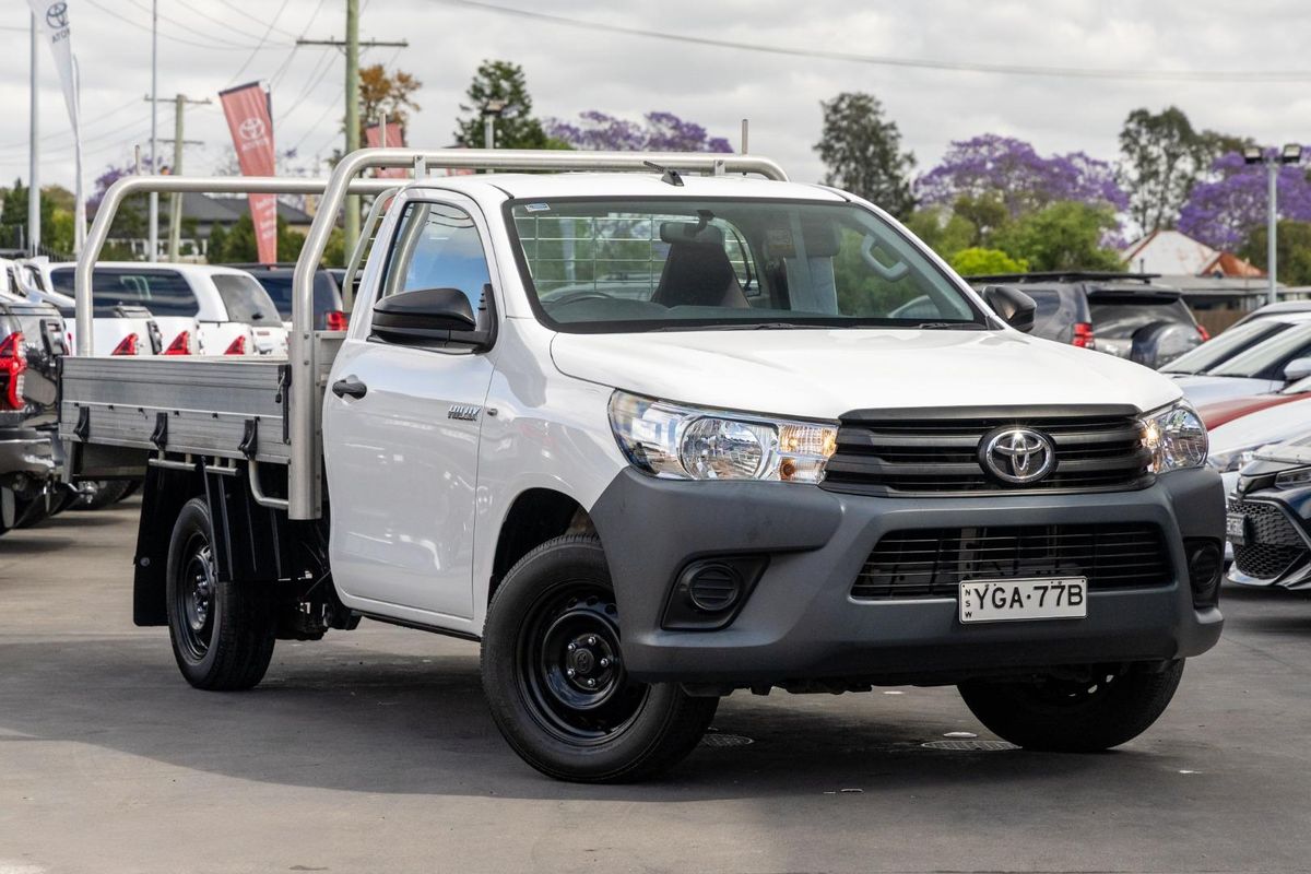2018 Toyota Hilux Workmate TGN121R Rear Wheel Drive