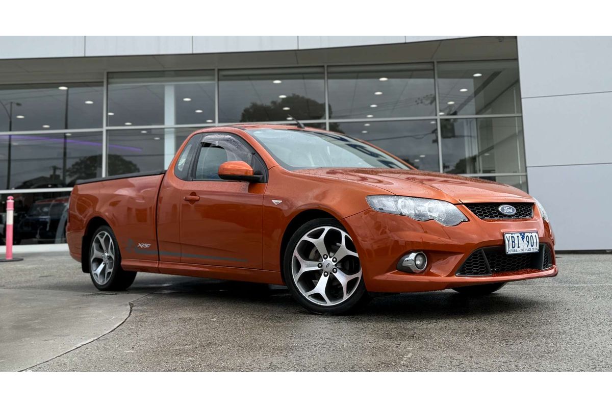 2010 Ford Falcon Ute XR6 50th Anniversary FG Rear Wheel Drive