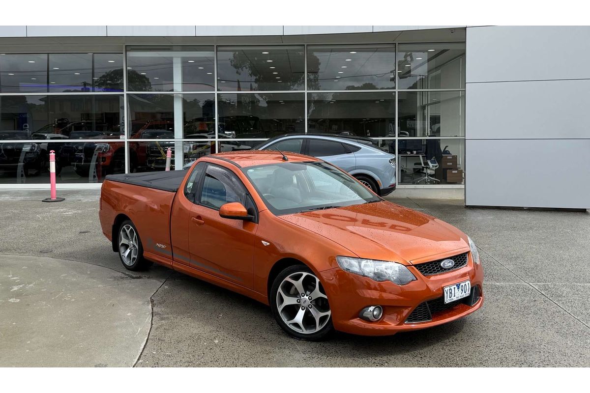 2010 Ford Falcon Ute XR6 50th Anniversary FG Rear Wheel Drive