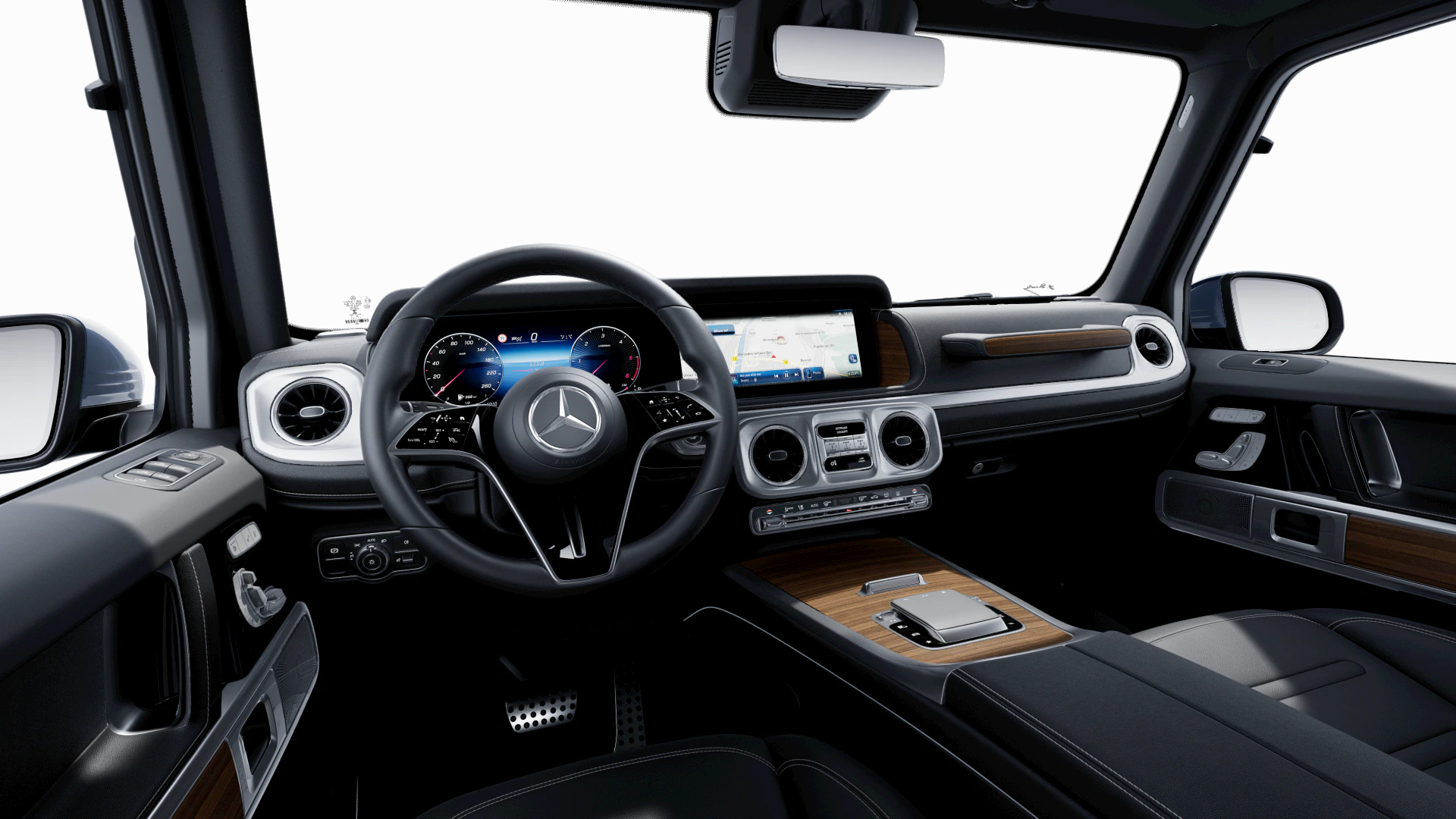 Interior of the G-Class.