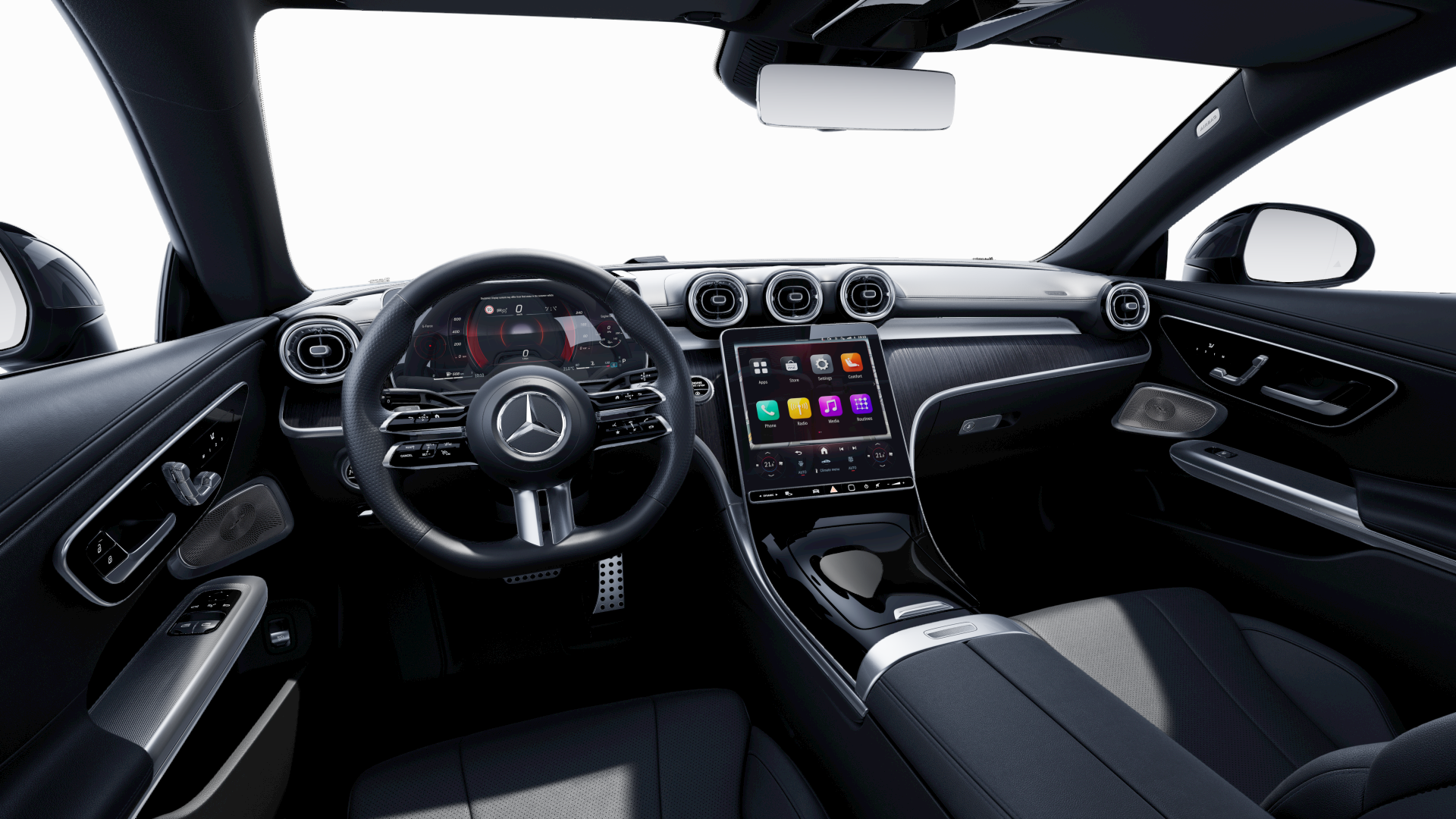 Interior of the CLE Coupé.