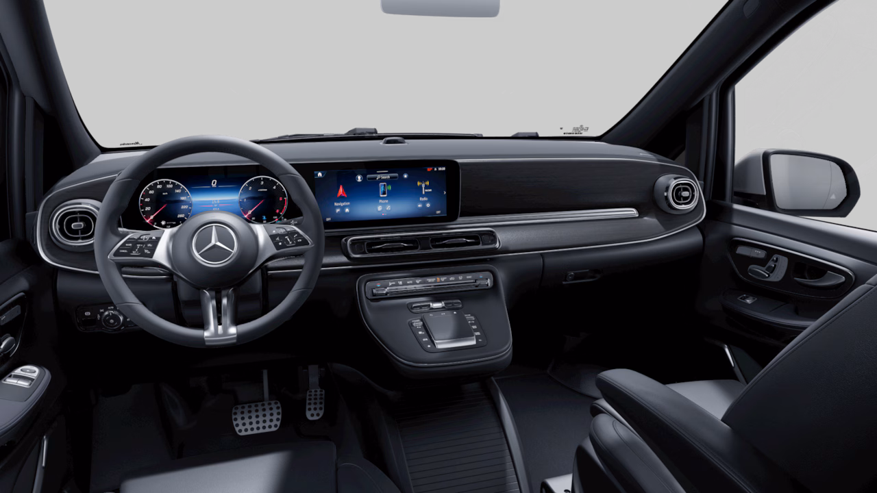 Interior of the V-Class.