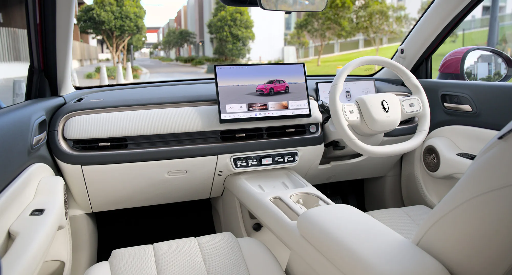 Take a closer look inside the ORA 5 SUV