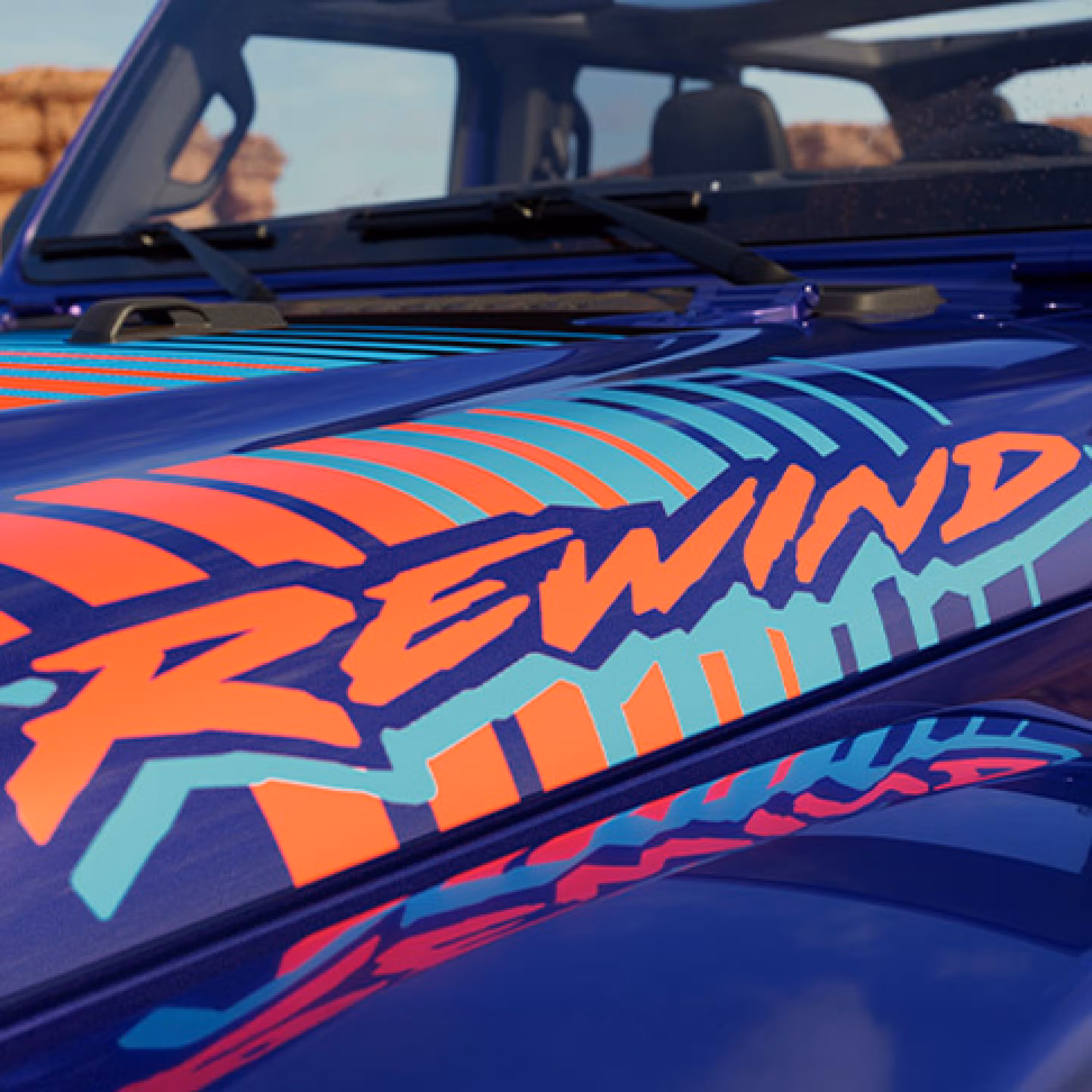 Hood and Fender Decals