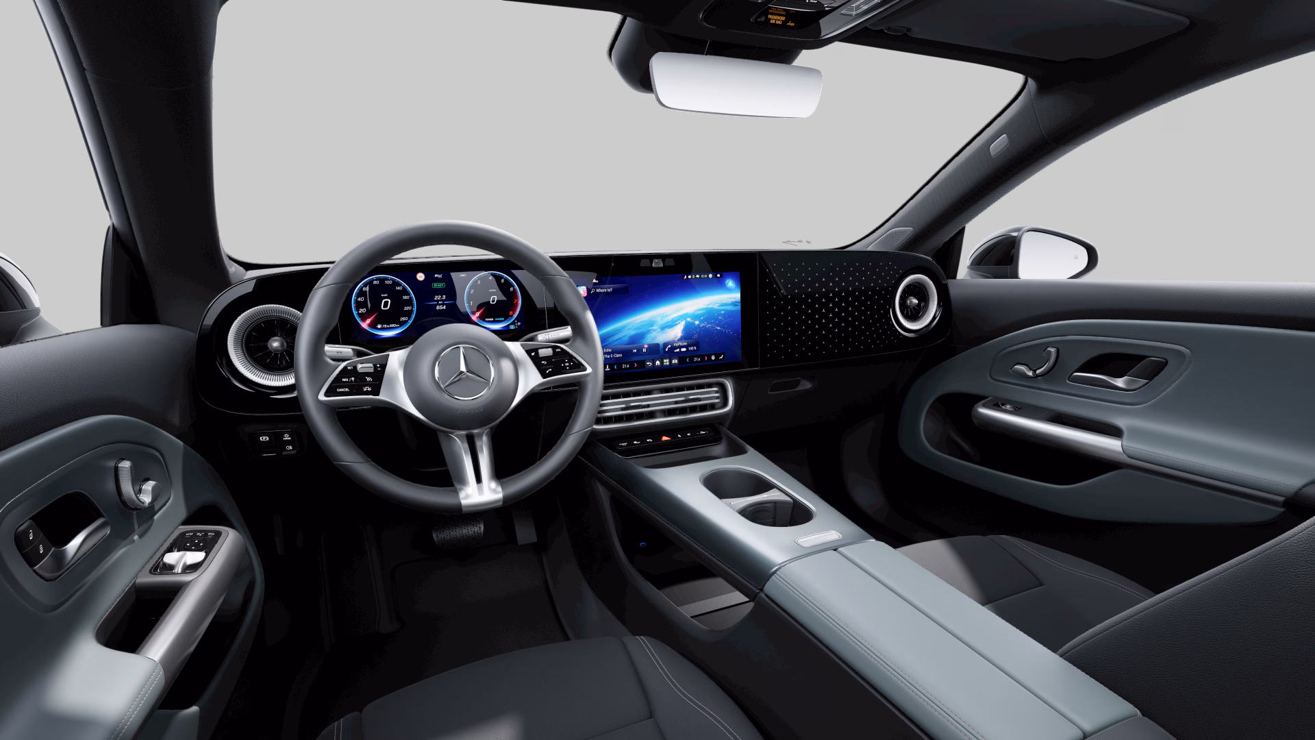 Interior of the CLA.