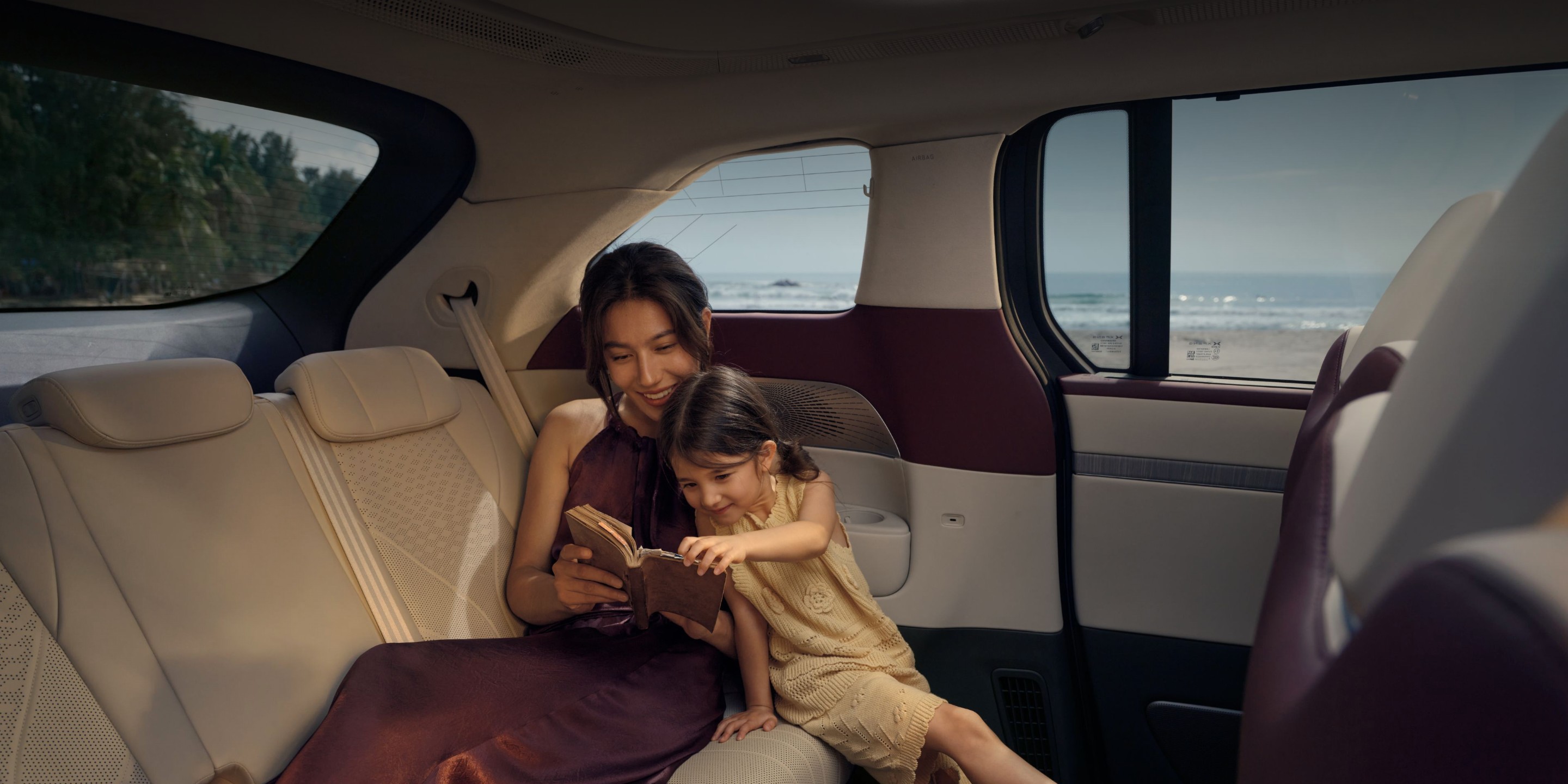 Premium, comfort-focused rear lounge