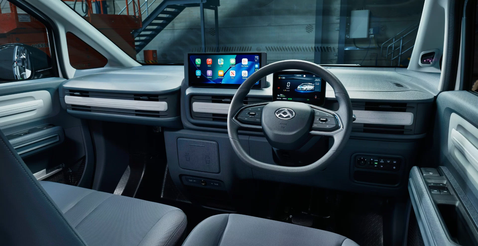 Interior BUILT FOR THE LONG SHIFT