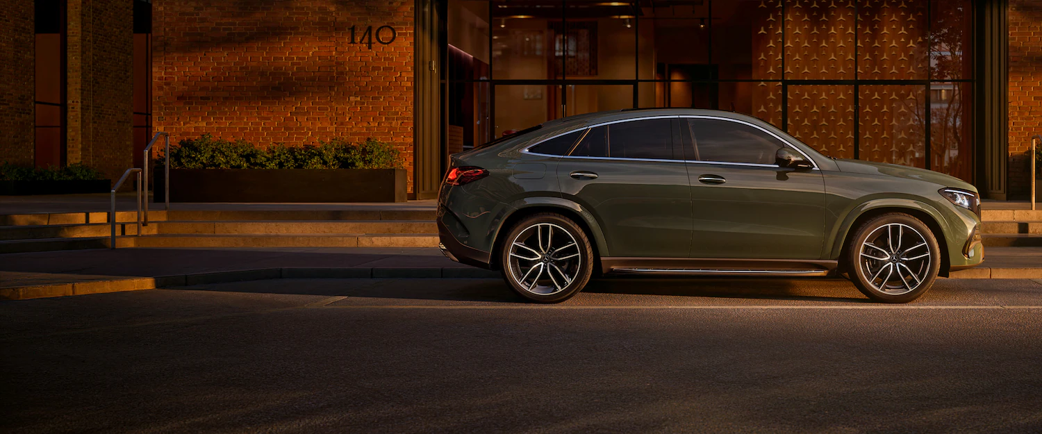 The Exterior of the new GLE Coupé.
