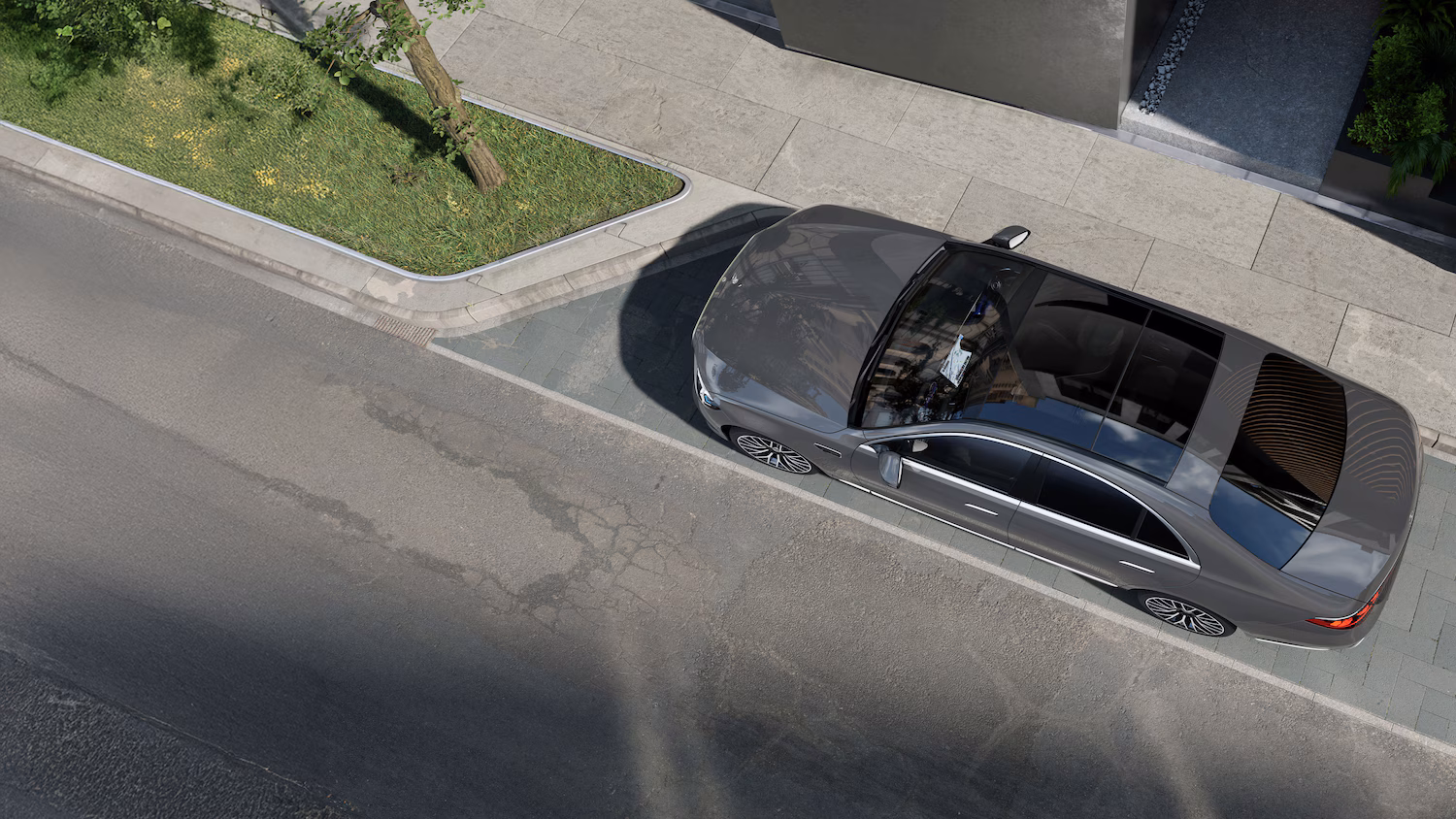 Exterior of the S-Class.