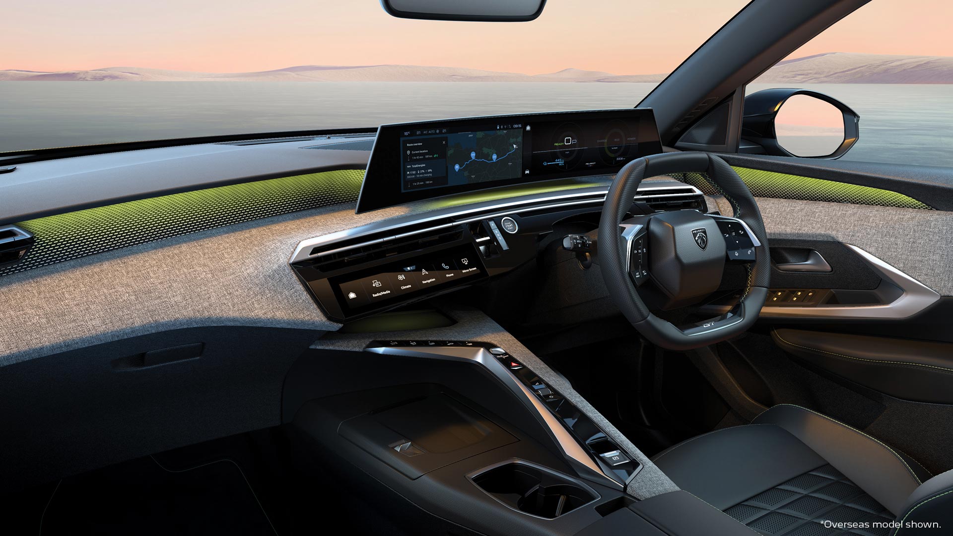 PEUGEOT panoramic i-Cockpit®