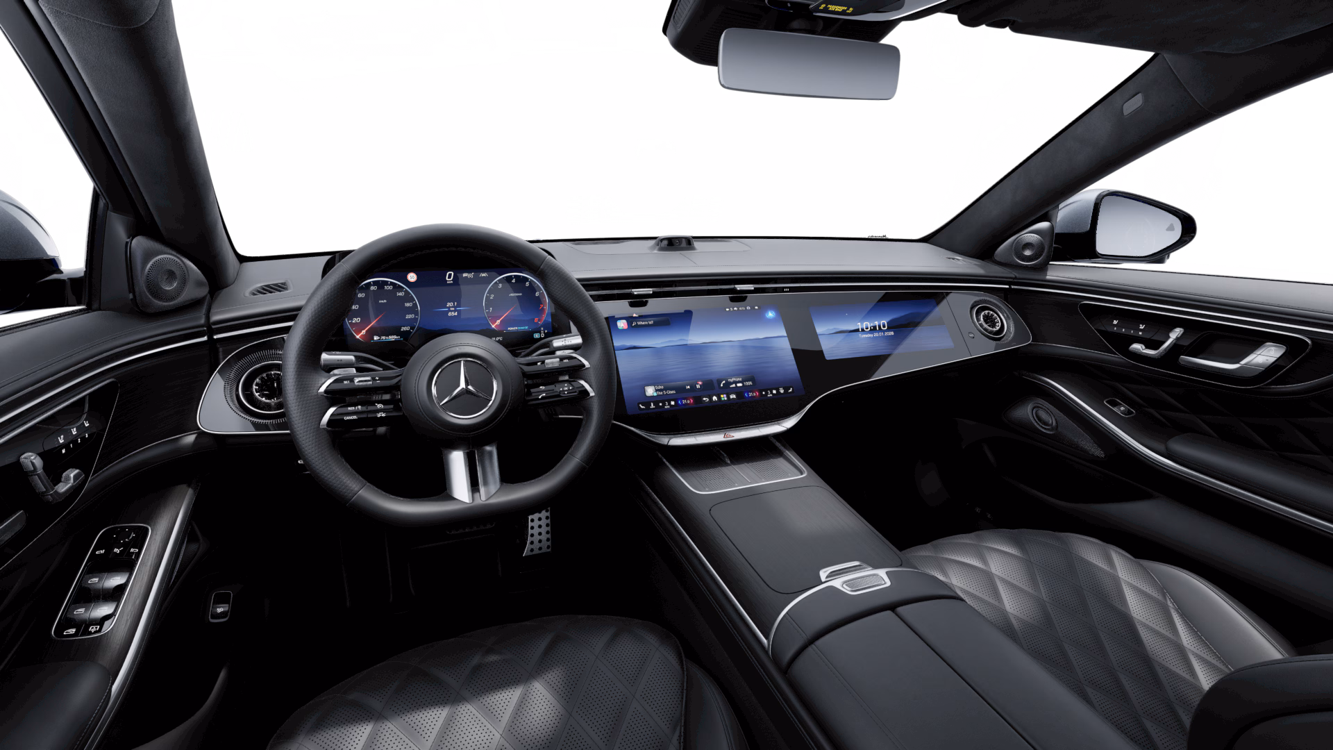 Interior of the S-Class.