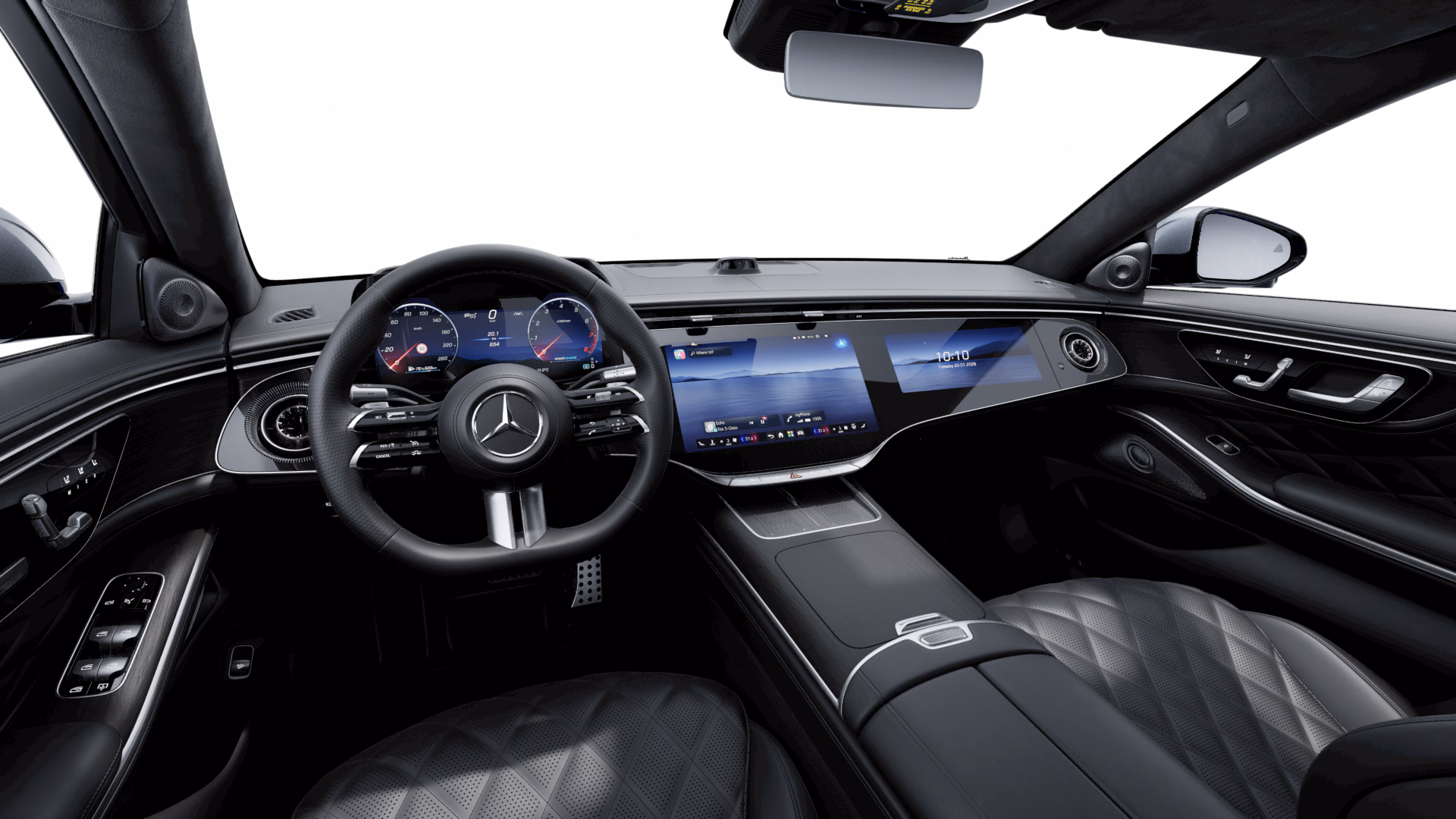 Interior of the S-Class Long.