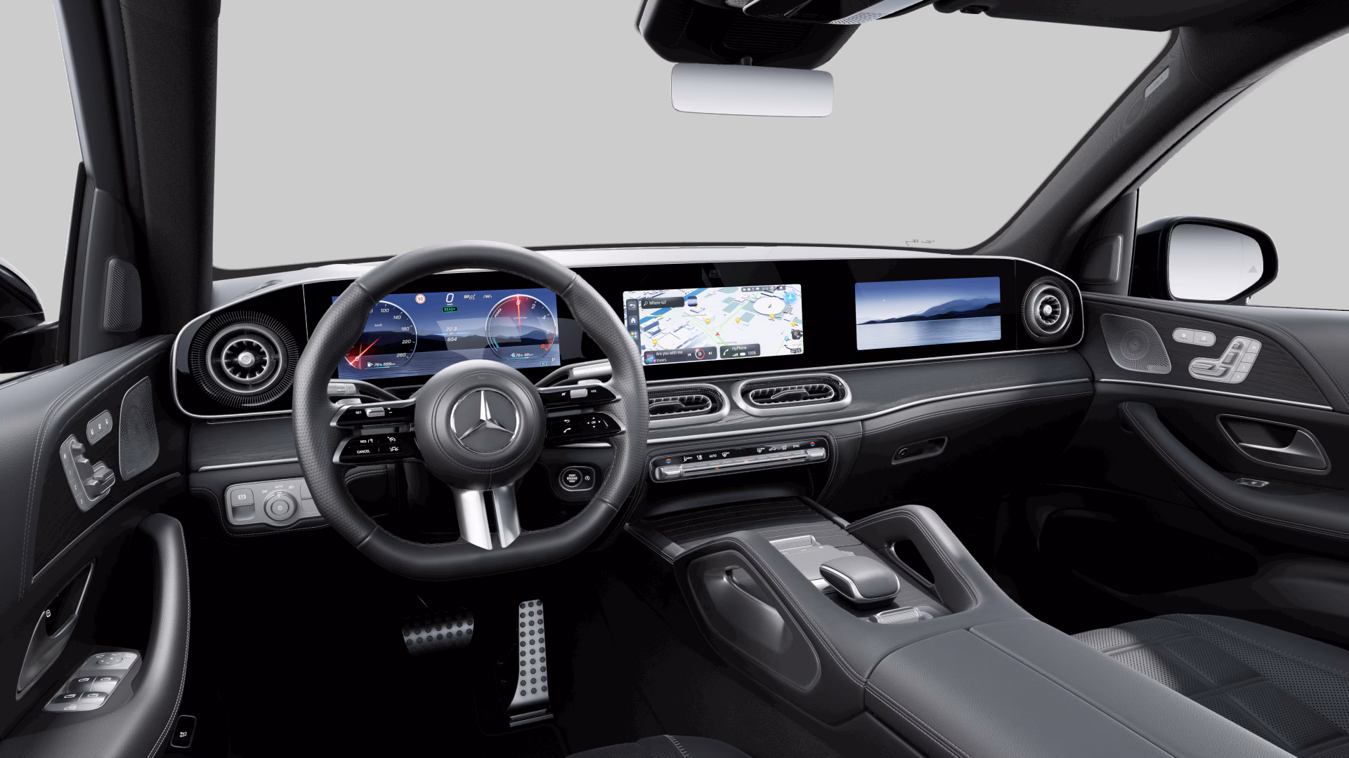 Interior of the GLS.