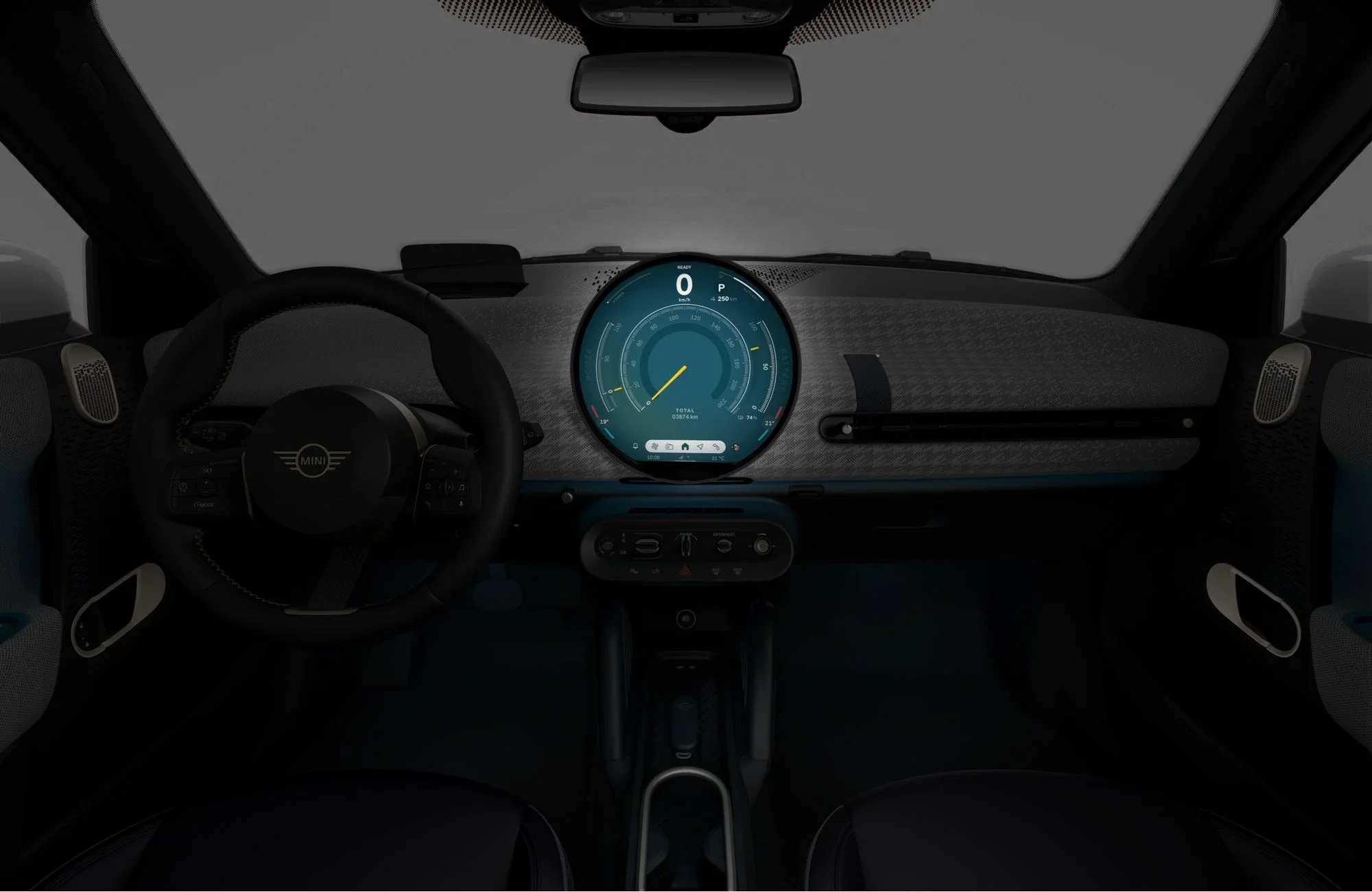 Everything you need is at the touch of the 5 toggles.