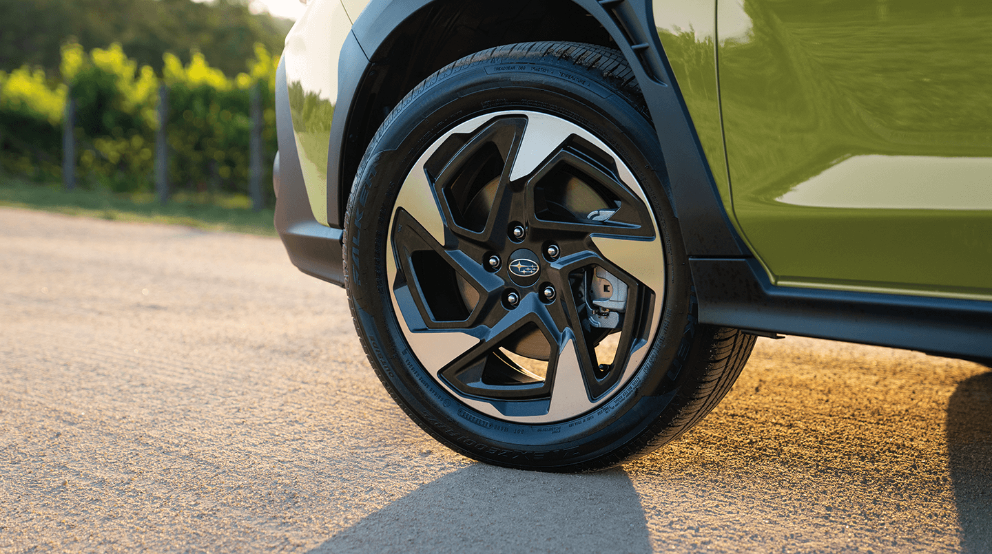 Eye-catching wheel design
