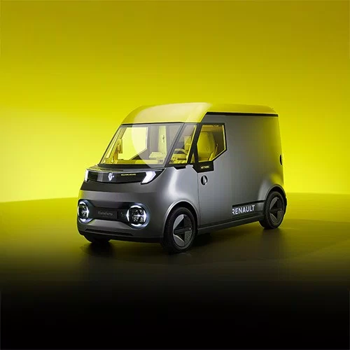 Renault Estafette Concept: the electric van inspired by cities and the professionals who work in them