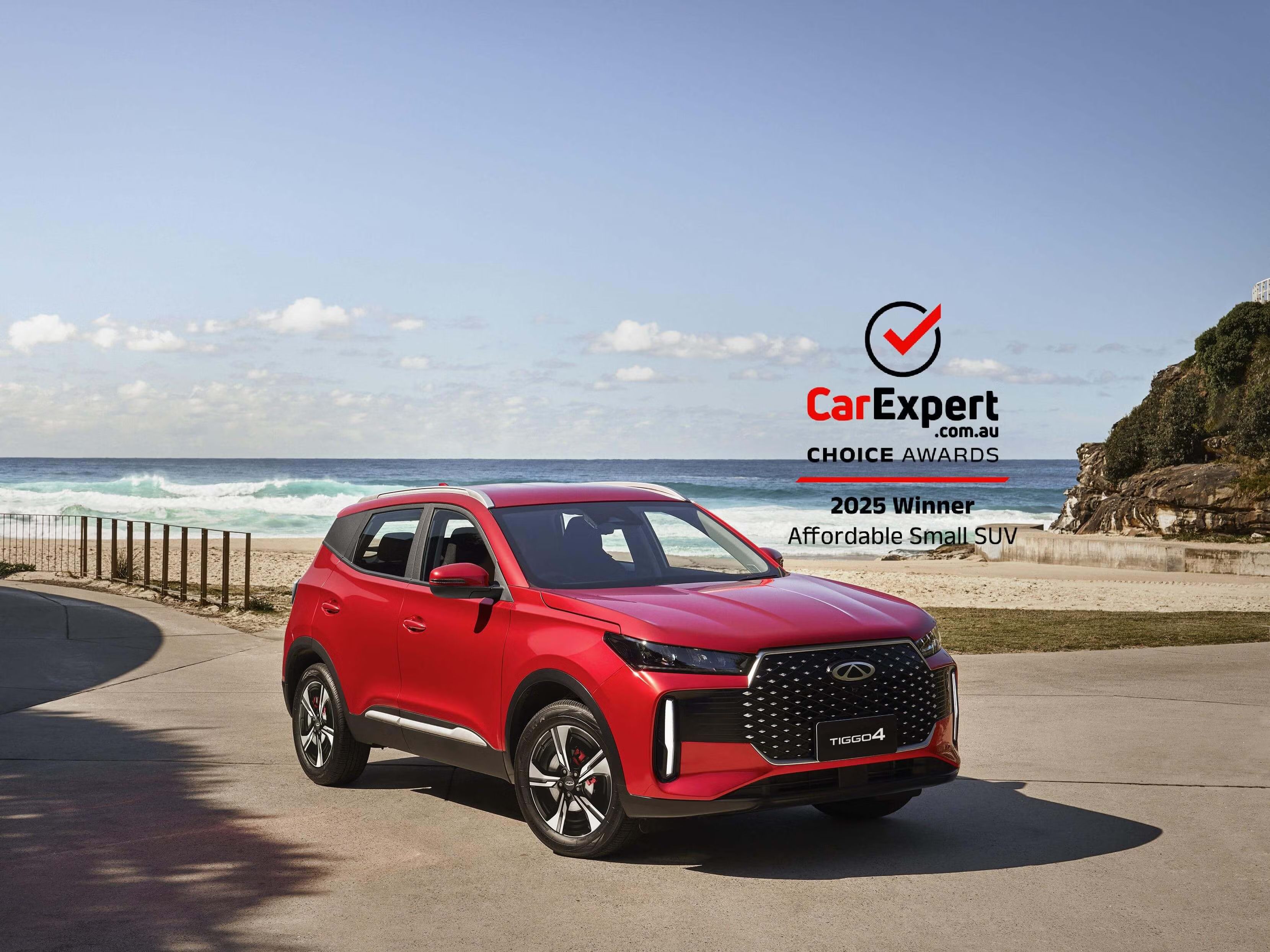 Chery TIGGO 4 awarded Car Expert’s 2025 Affordable Small SUVs crown