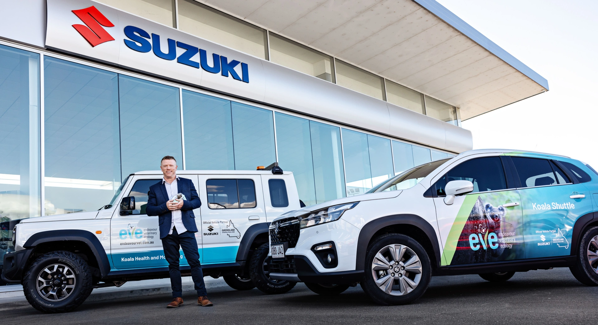 Suzuki Partner with EVE to support Koala conservation