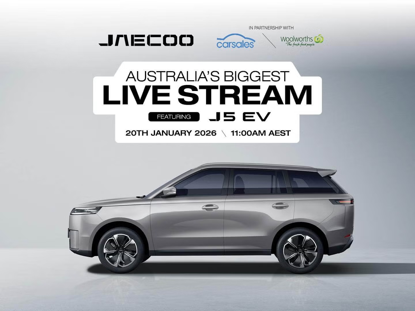 Jaecoo launches Australia’s biggest livestream