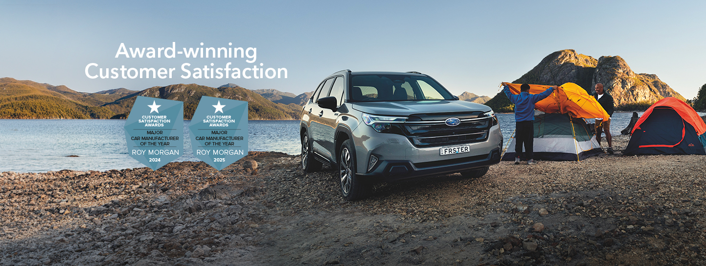 Subaru wins back-to-back Major Car Manufacturer of the year at Roy Morgan Customer Satisfaction Awards