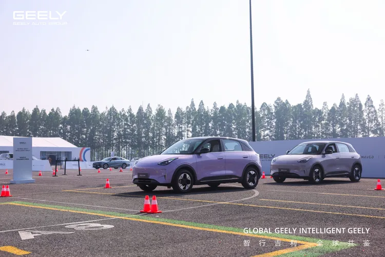 Geely EX2 and Emgrand EM-i Preview Drive
